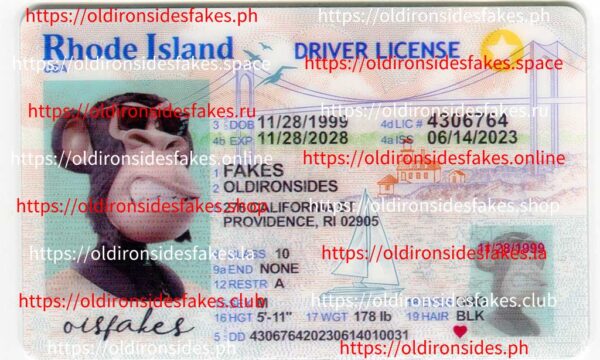 Rhode Island Driver License(New RI)